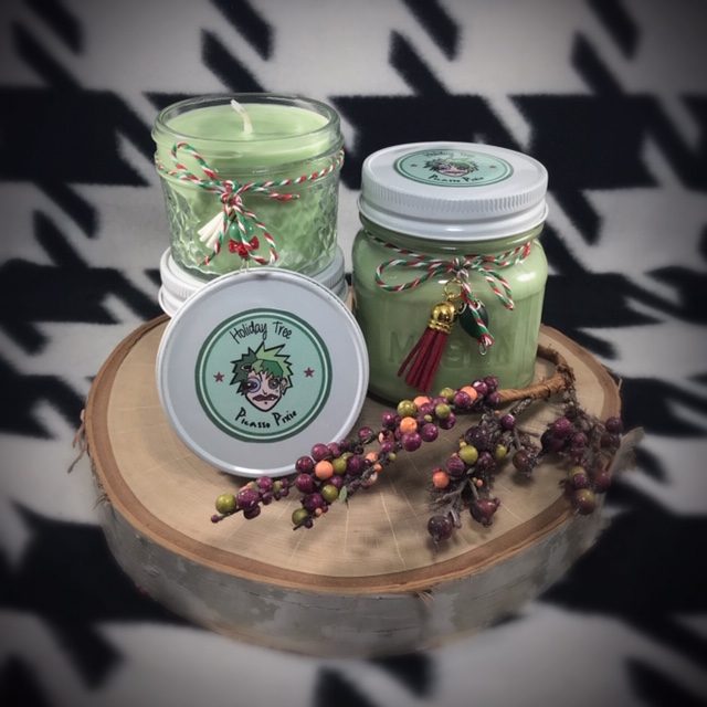 Holiday Tree Scented Soy Candle - Picasso Pixie